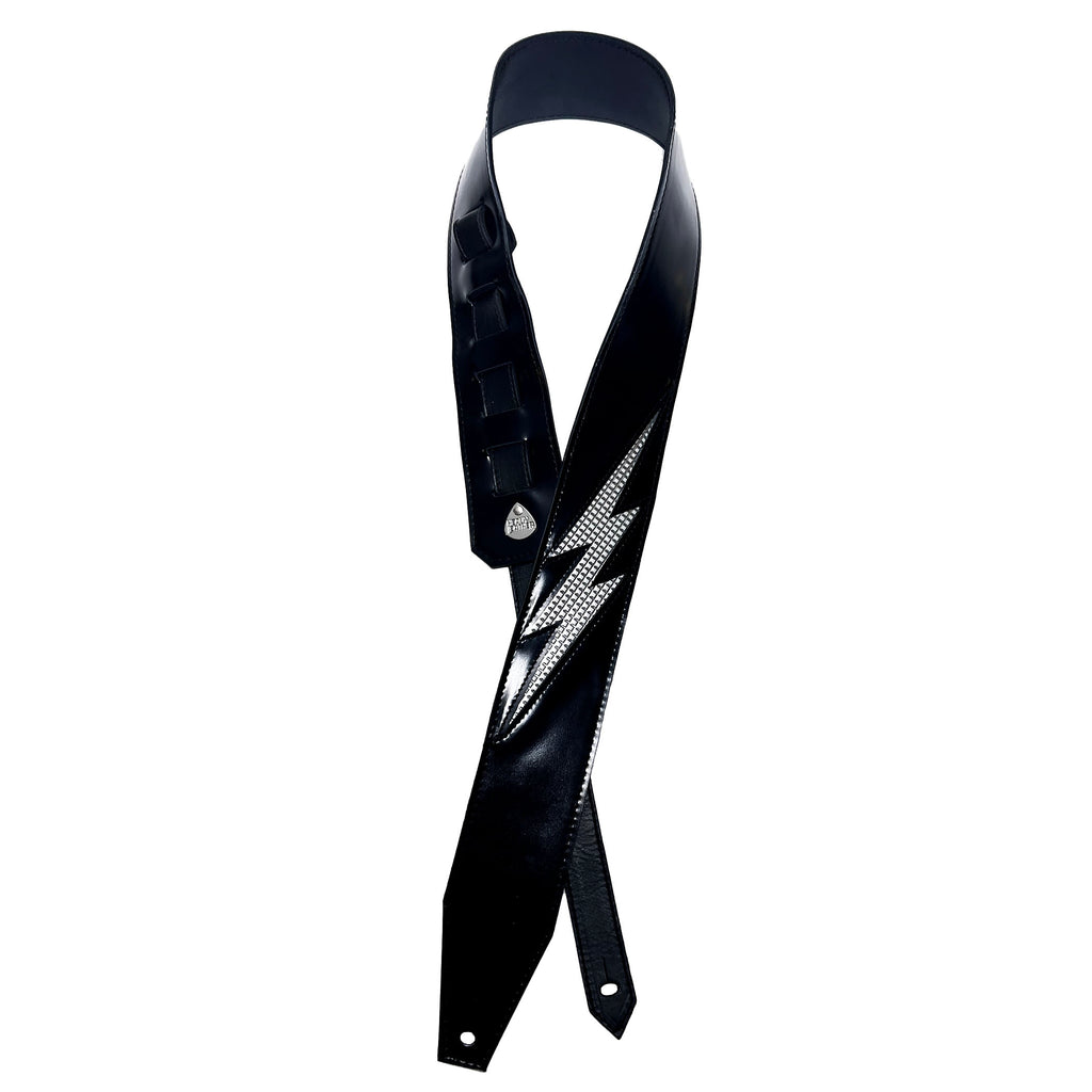 Electric Eye Custom Leather Guitar Strap Heavy Leather NYC