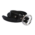 CLASSIC HEAVY LEATHER NYC BELT