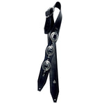 Iron Horse Leather Guitar Strap in Black